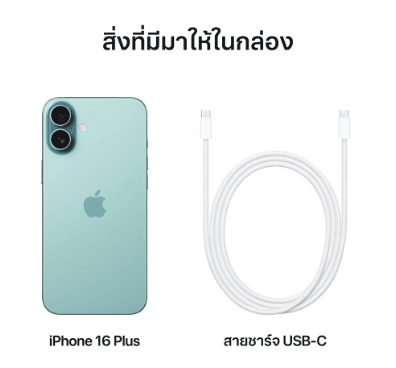 iPhone 16 Plus Teal รูปที่ 6