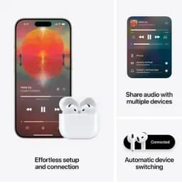 หูฟังไร้สาย Apple AirPods 4 รูปที่ 3