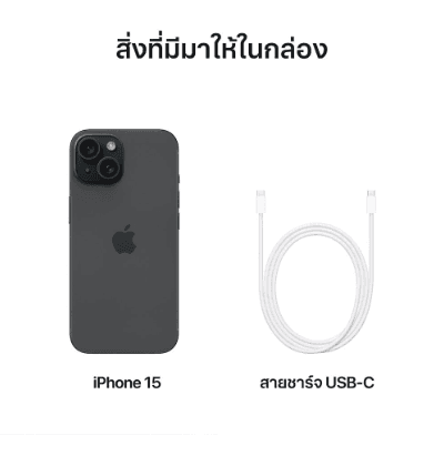 iPhone 15 Black รูปที่ 4