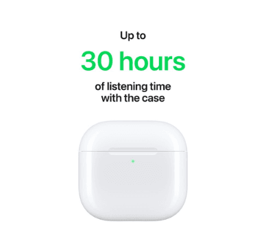 หูฟังไร้สาย Apple AirPods 4 รูปที่ 5